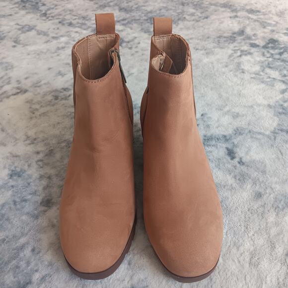 Vionic Wilma Waterproof Ankle Boot Toffee Nubuck Womens Size 5 - Picture 2 of 11